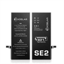 Mobilreservdelar Batteri - OEM Premium Original IC  - iPhone SE 2nd Gen - Black