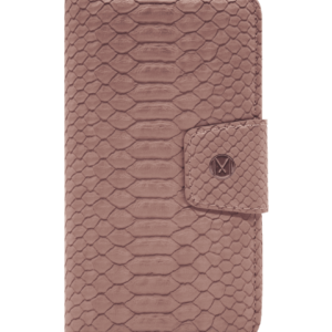 Mobilreservdelar N301 Magnetiskt Mobilskal & Plånbok Ash Pink Reptile  - iPhone XS MAX
