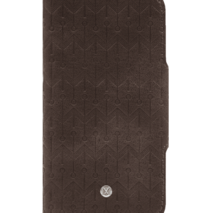 N305 Signature Magnetiskt Mobilskal & Plånbok Walnut Dark Brown  - iPhone XR