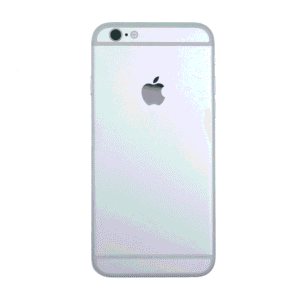 Mobilreservdelar Baksida - Original (Komplett inkl smådelar) - iPhone 6 - Silver