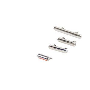 Mobilreservdelar Knappar - Volymknappar - iPhone X - Silver