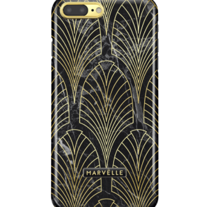 Mobilreservdelar N400 Magnetiskt Mobilskal Gatsby Golden Leaves  - iPhone 7/8 Plus