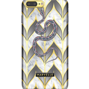 Mobilreservdelar N400 Magnetiskt Mobilskal Venomous Golden Leaves  - iPhone 7/8 Plus