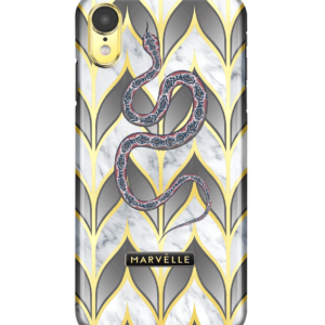 Mobilreservdelar N400 Magnetiskt Mobilskal Venomous Golden Leaves  - iPhone XR