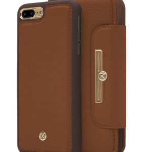 N303 Magnetiskt Mobilskal & Plånbok Oak Light Brown  - iPhone 7/8 Plus