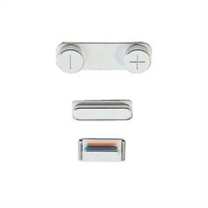 Knappar - Volymknappar - iPhone SE - Silver