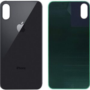 Baksida - iPhone X - Grå (Baksidaglas)