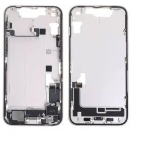 Mellanram - Original - (Komplett inkl smådelar) - iPhone 14 - Vit (Stjärnglans)