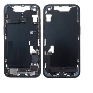 Mellanram - Original - (Komplett inkl smådelar) - iPhone 14 - Svart (Midnatt)