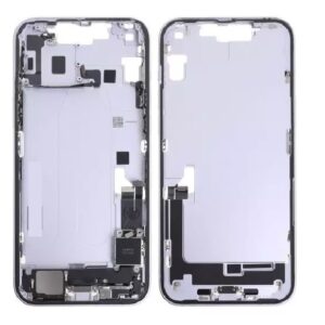 Mellanram - Original - (Komplett inkl smådelar) - iPhone 14 - Lila