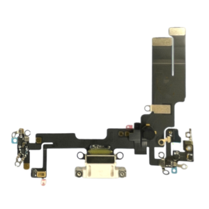 Kontakter - Laddkontakt - iPhone 14 - Vit