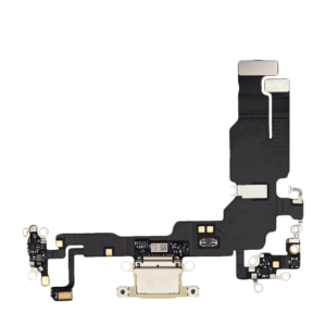 Kontakter - Laddkontakt - iPhone 15 - Gul