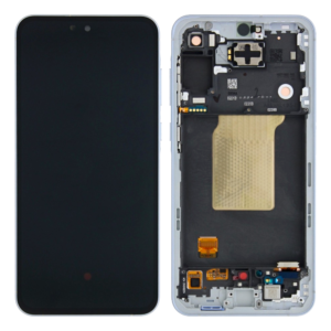 Display - Samsung Original - Galaxy A55 - Ljusblå