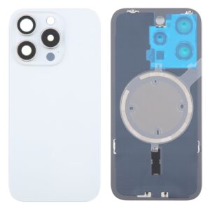 Baksida med magsafe magnet - iPhone 16 Pro - Vit