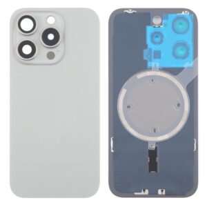 Baksida med magsafe magnet - iPhone 16 Pro - Grå