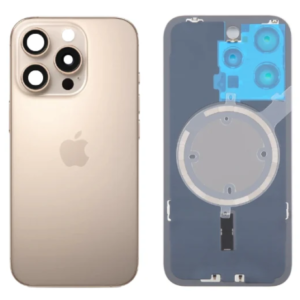 Baksida med magsafe magnet - iPhone 16 Pro - Guld