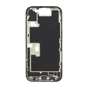 Mellanram - Original - (Inkl smådelar med kameraknapp) - iPhone 16 Pro - Grå (Natural)